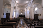 La navata centrale - Cattedrale di Santa Maria Argentea - Norcia