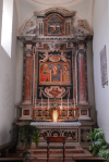 Altare laterale - Cattedrale di Santa Maria Argentea - Norcia
