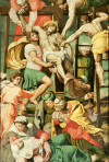 La Deposizione - Daniele Volterra (XVII sec.) - Chiesa di Santa Maria Assunta - Ponte - Cerreto di Spoleto