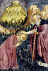 La Vita di Antonio il Grande - Maestro della Dormitio, 1400 -  Chiesa di Sant`Antonio Abate - Cascia