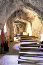 Interno della Chiesa - Eremo della Madonna della Stella - Loc. Madonna della Stella - Cerreto di Spoleto