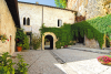 Il Cortile interno - Abbazia di Sant`Eutizio - Fraz. Piedivalle - Preci