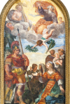 Santissima Trinità e Santi Artemio, Candida e Antonio da Padova - Salvi Castellucci - Chiesa di San Nicola - Usigni - Poggiodomo
