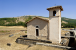 Il Podio del Tempio Romano e la Chiesa di San Silvestro - Villa San Silvestro - Cascia