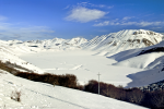 Il Pian Grande e il Monte Vettore - Castelluccio di Norcia  - Parco Nazionale dei Monti Sibillini - Valnerina