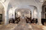 La cripta - Basilica di San Benedetto - Norcia