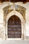 Portale - Chiesa di Sant`Andrea - Campi - Norcia