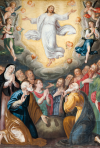 Pittore del sec. XVII, Ascensione, Chiesa di San Felice, Colle di Avendita, Cascia