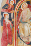 Pittore del Xv sec., Cristo Giudice, Chiesa di Sant`Antonio, Monteleone di Spoleto